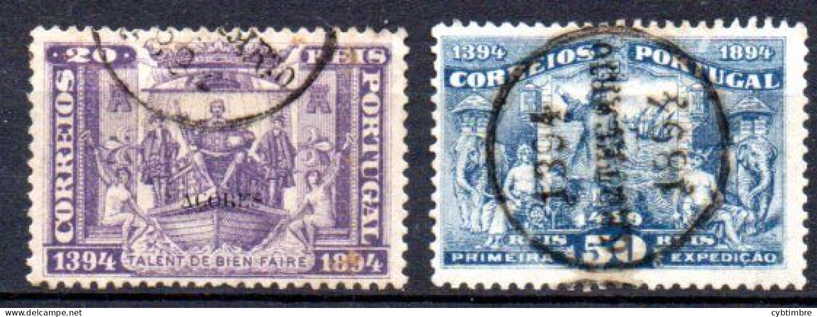 Portugal: Yvert N° 99 Et 101; 6 Valeurs; Cote 10.25€ - Usati