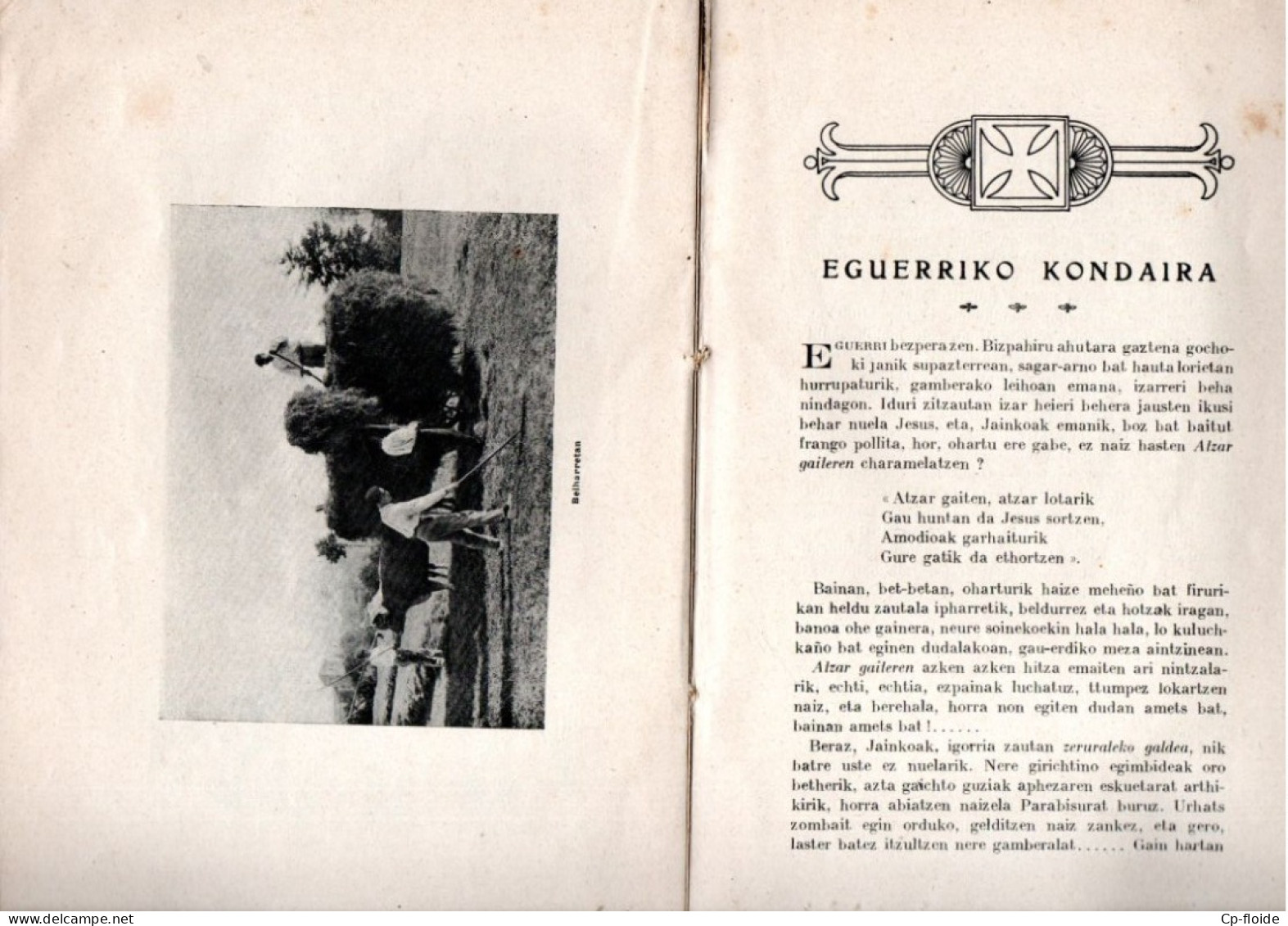 LIVRE . PAYS-BASQUE . " SUPAZTER CHOKOAN " . JEAN BARBIER . DÉDICACE DE L'AUTEUR . LANGUE BASQUE - Réf. N°289L - - Pays Basque