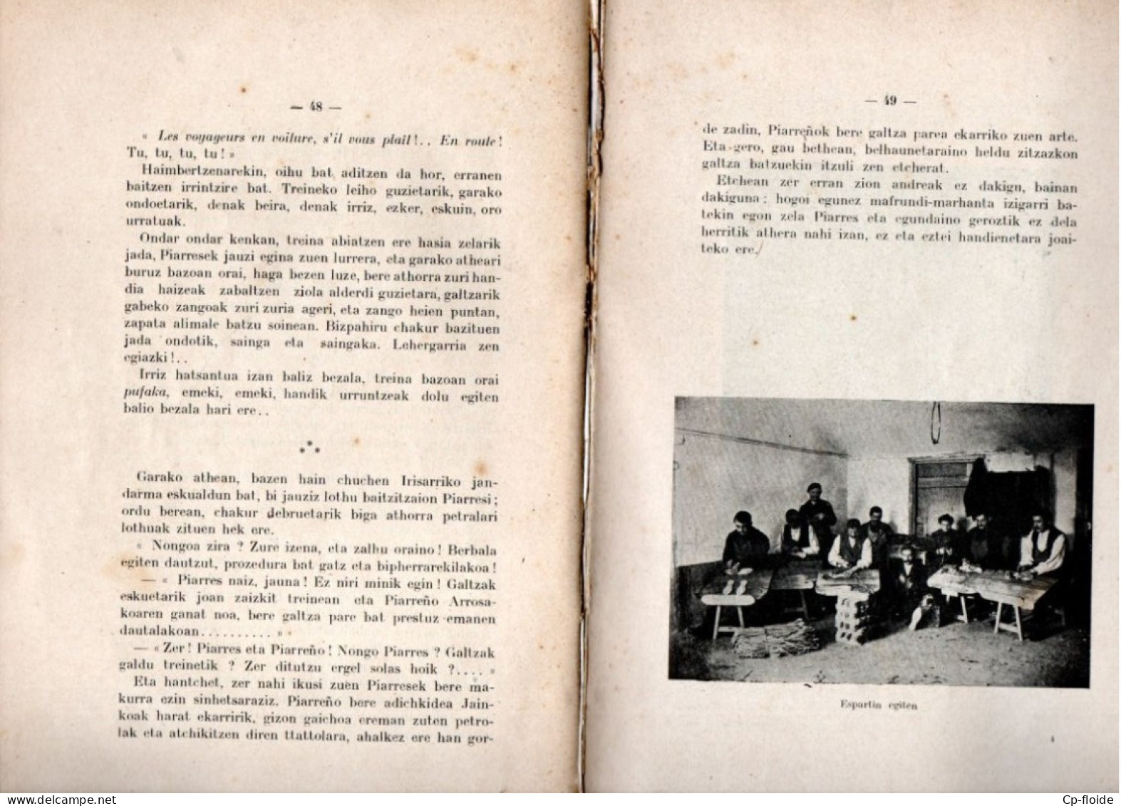 LIVRE . PAYS-BASQUE . " SUPAZTER CHOKOAN " . JEAN BARBIER . DÉDICACE DE L'AUTEUR . LANGUE BASQUE - Réf. n°289L -