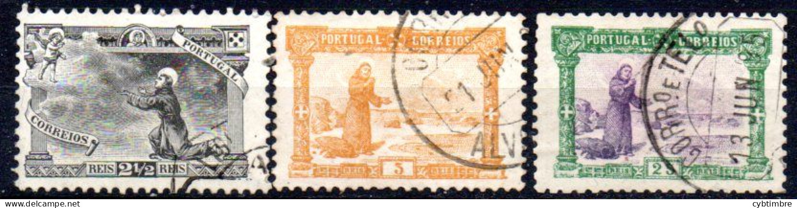 Portugal: Yvert N° 109-110-114; 3 Valeurs; Cote 5.00€ - Usado