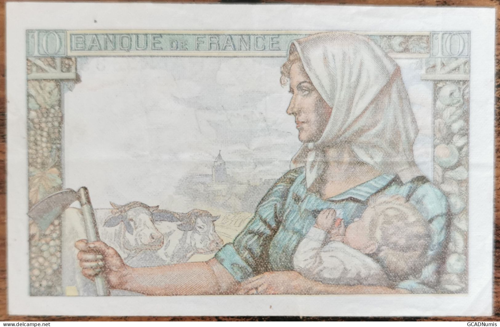 Billet 10 Francs MINEUR 10 - 3 - 1949 FRANCE C.165 - 10 F 1941-1949 ''Mineur''