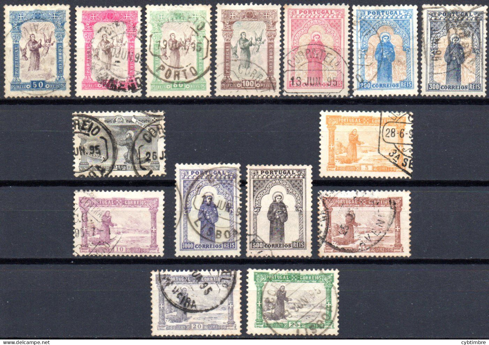 Portugal: Yvert N° 109/123; La Série Compléte; Cote 1500.00€ - Used Stamps