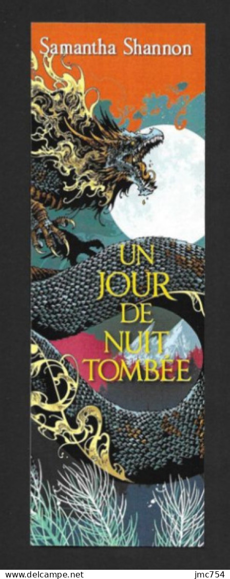 Marque Page éditions J'ai Lu.   Samantha Shannon.   Bookmark. - Bookmarks