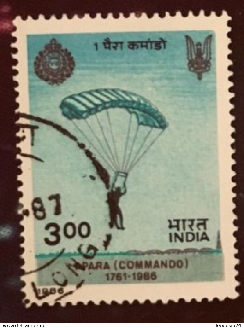 Indien 1986 India Parachute Regiment Military - Usados