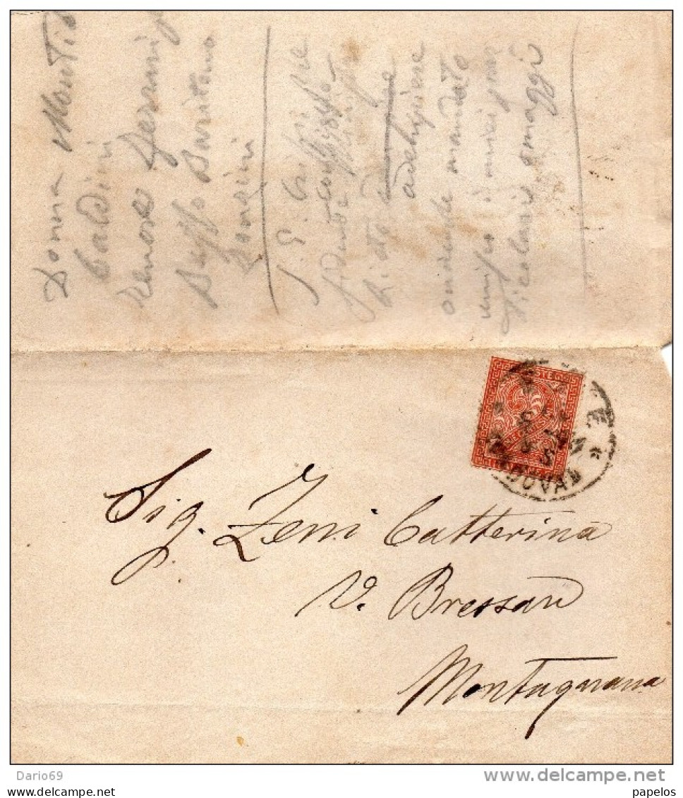 1894 LETTERA CON ANNULLO ESTE PADOVA - Storia Postale