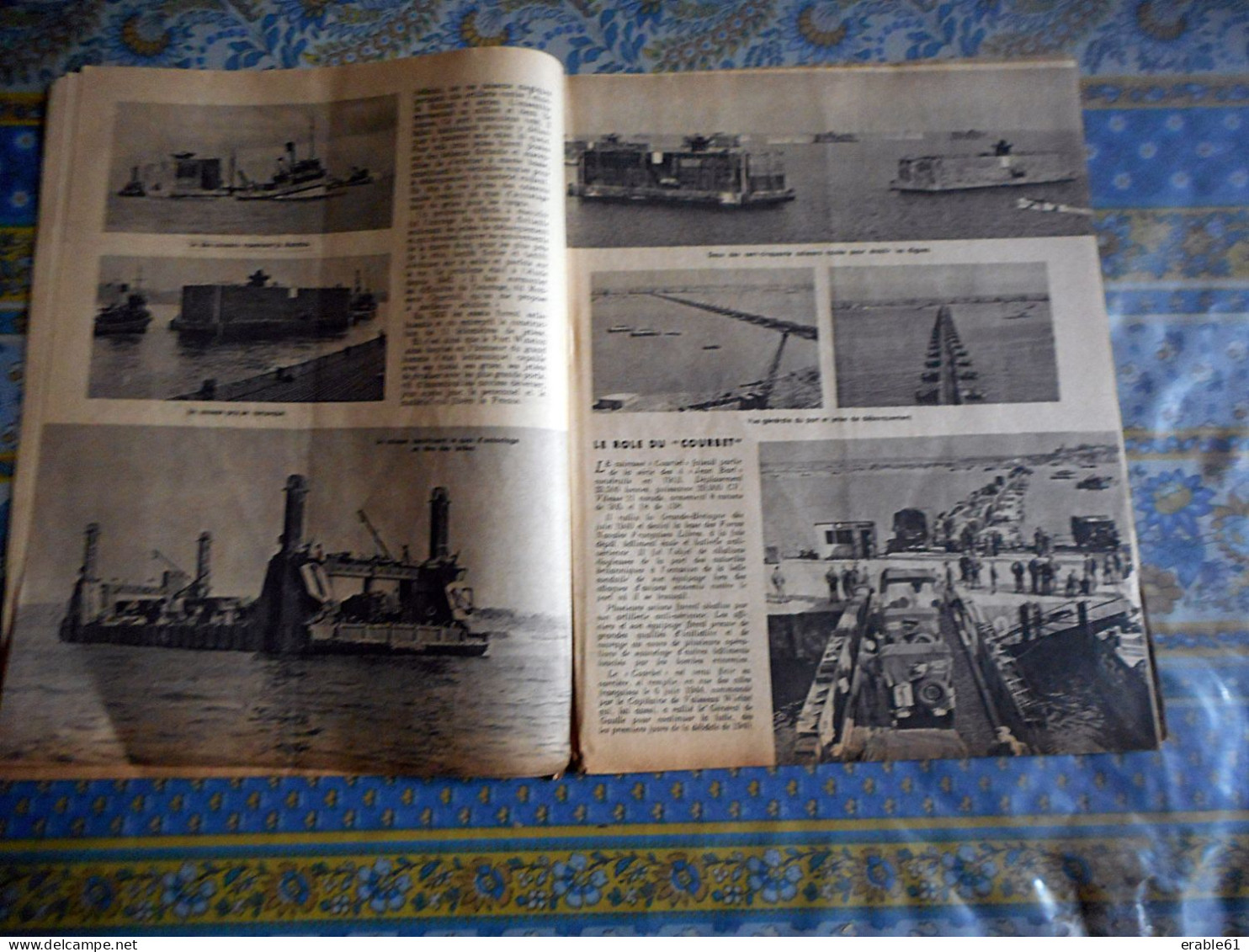 MARINE NATIONALE Decembre 1944 D ESTIENNE D ORVES LIBERATION CORSE ARROMANCHES MARINS FFI AERONAUTIQUE FUSILLERS MARINS - Français