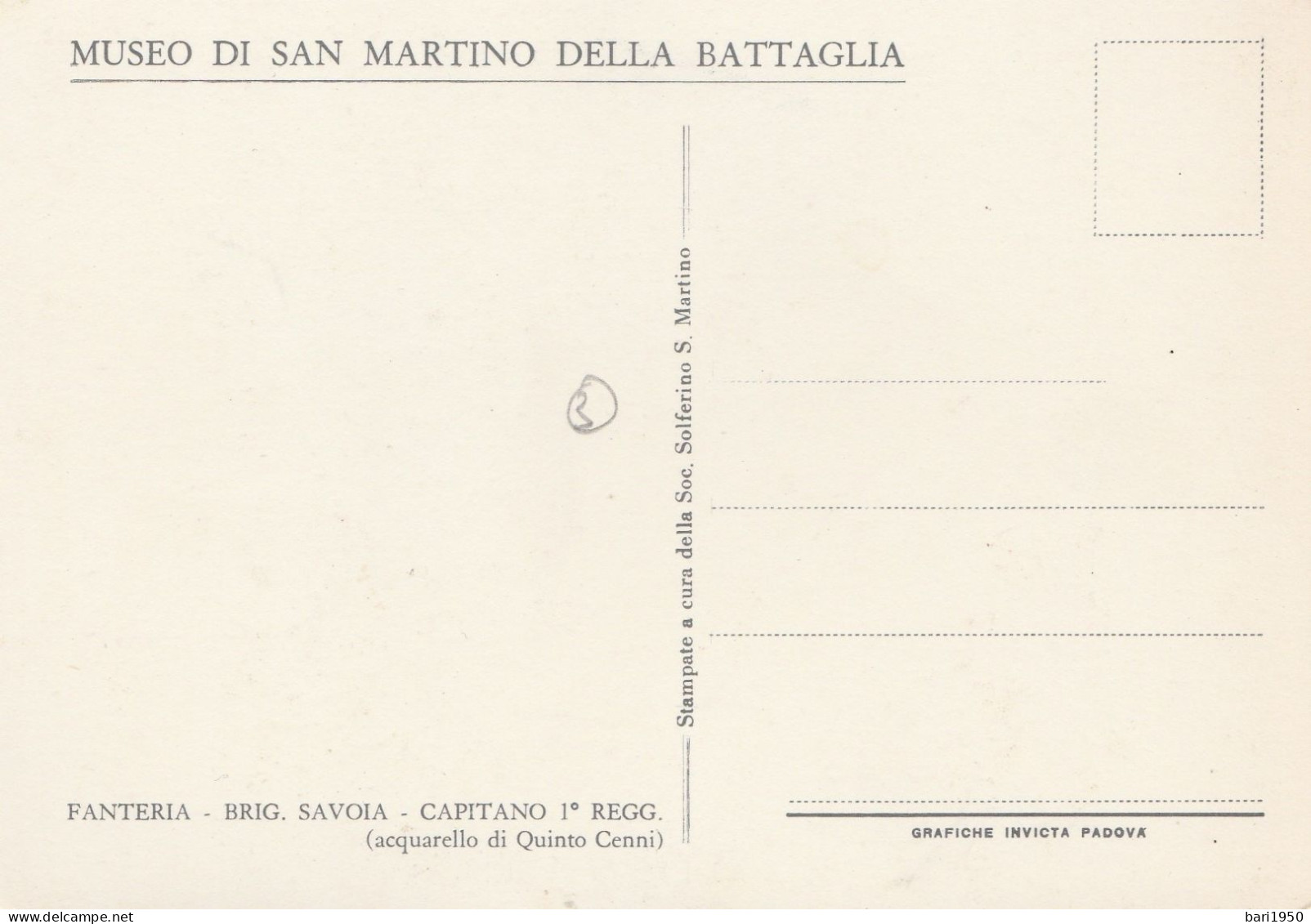 7 CARTOLINE  Divise Militari - Illustratore  Quinto Cenni - MUSEO DI SAN MARTINO DELLA BATTAGLIA