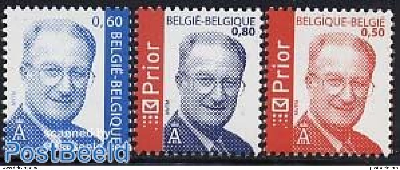 Belgium 2004 Definitives, Albert II 3v, Mint NH - Neufs
