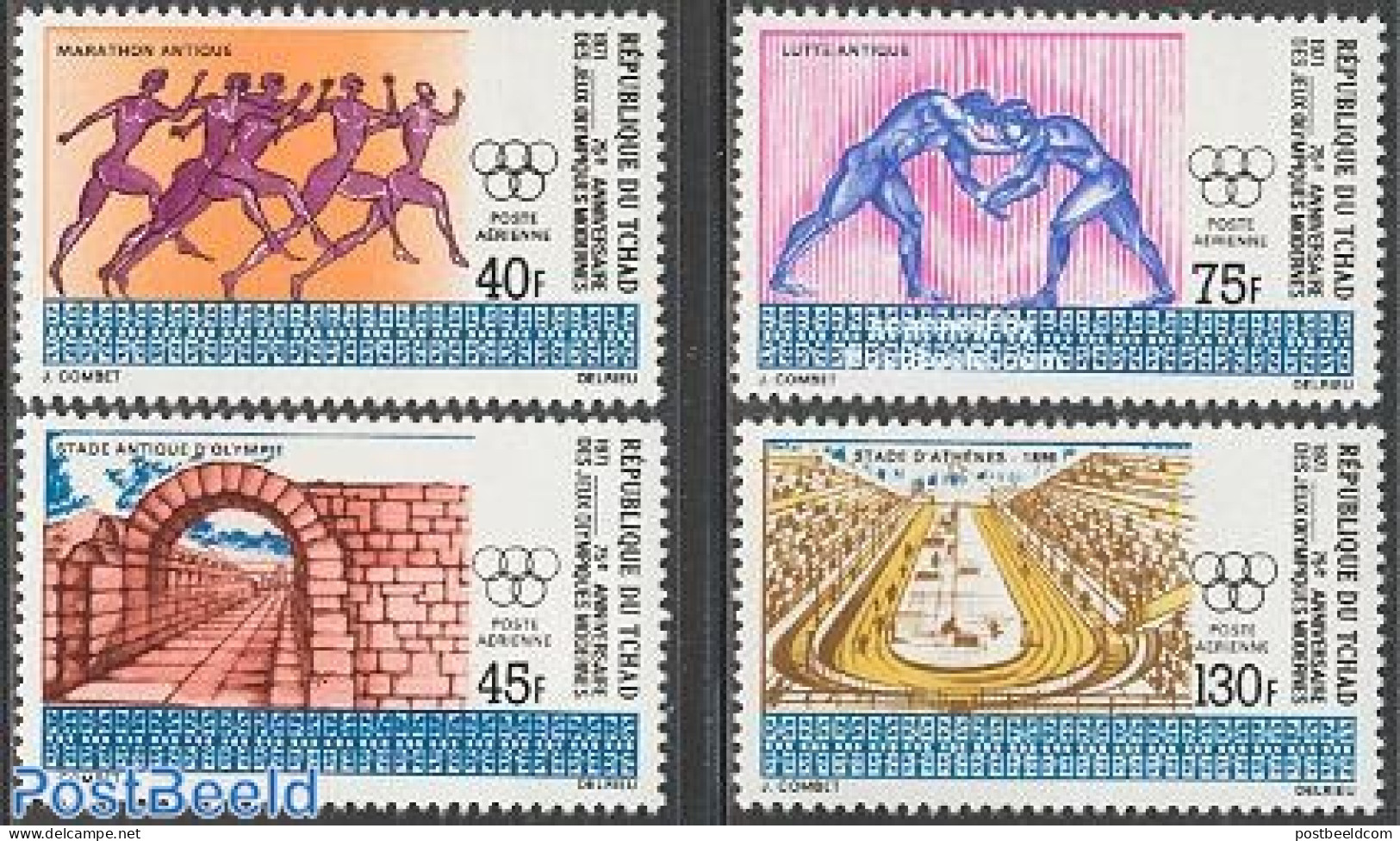 Chad 1971 Modern Olympics 4v, Mint NH, Sport - Olympic Games - Other & Unclassified