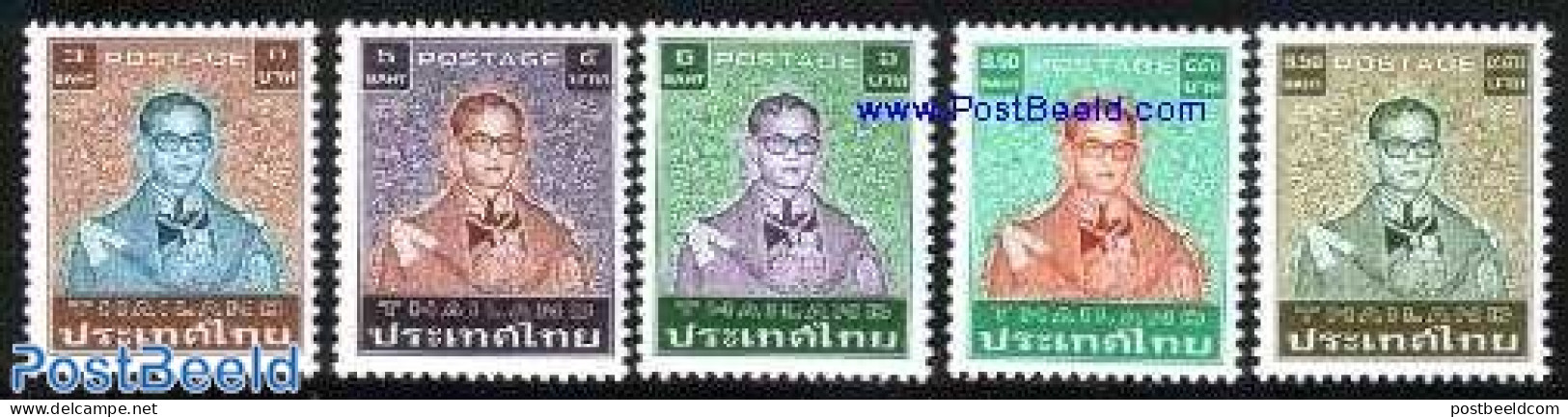 Thailand 1983 Definitives 5v, Mint NH - Thailand