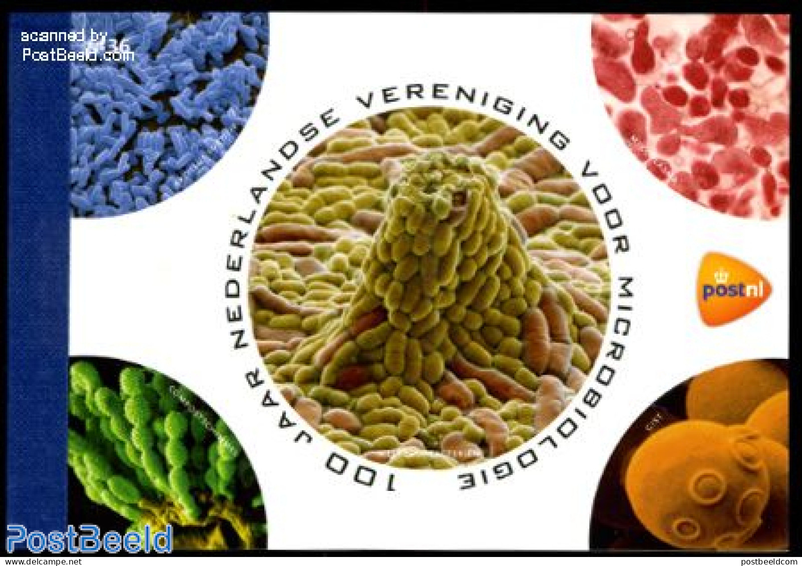 Netherlands 2011 Association For Micro Biology, Prestige Booklet, Mint NH, Nature - Animals (others & Mixed) - Stamp B.. - Neufs