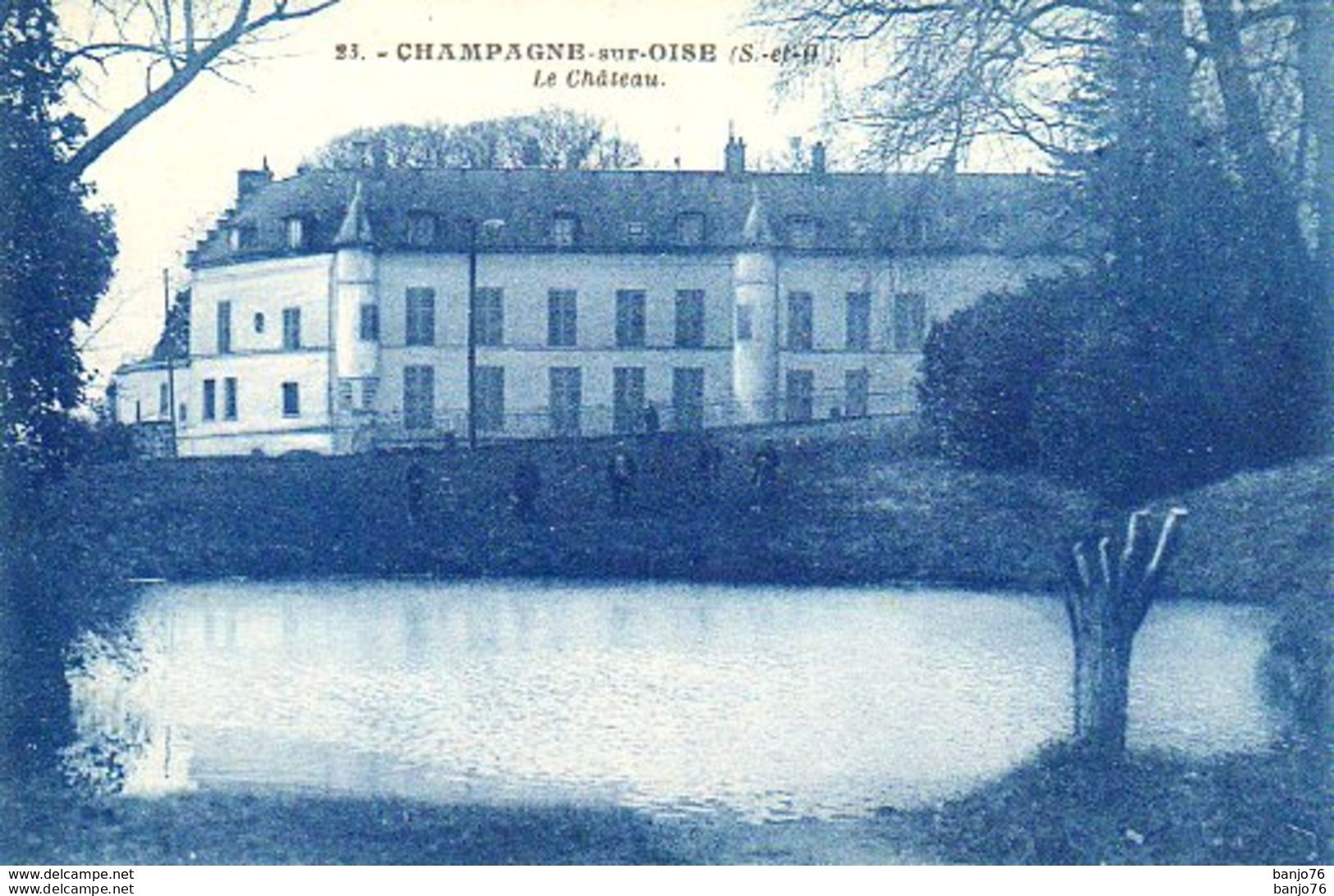 Champagne-sur-Oise (95) - Le Chateau- Animé - Champagne Sur Oise