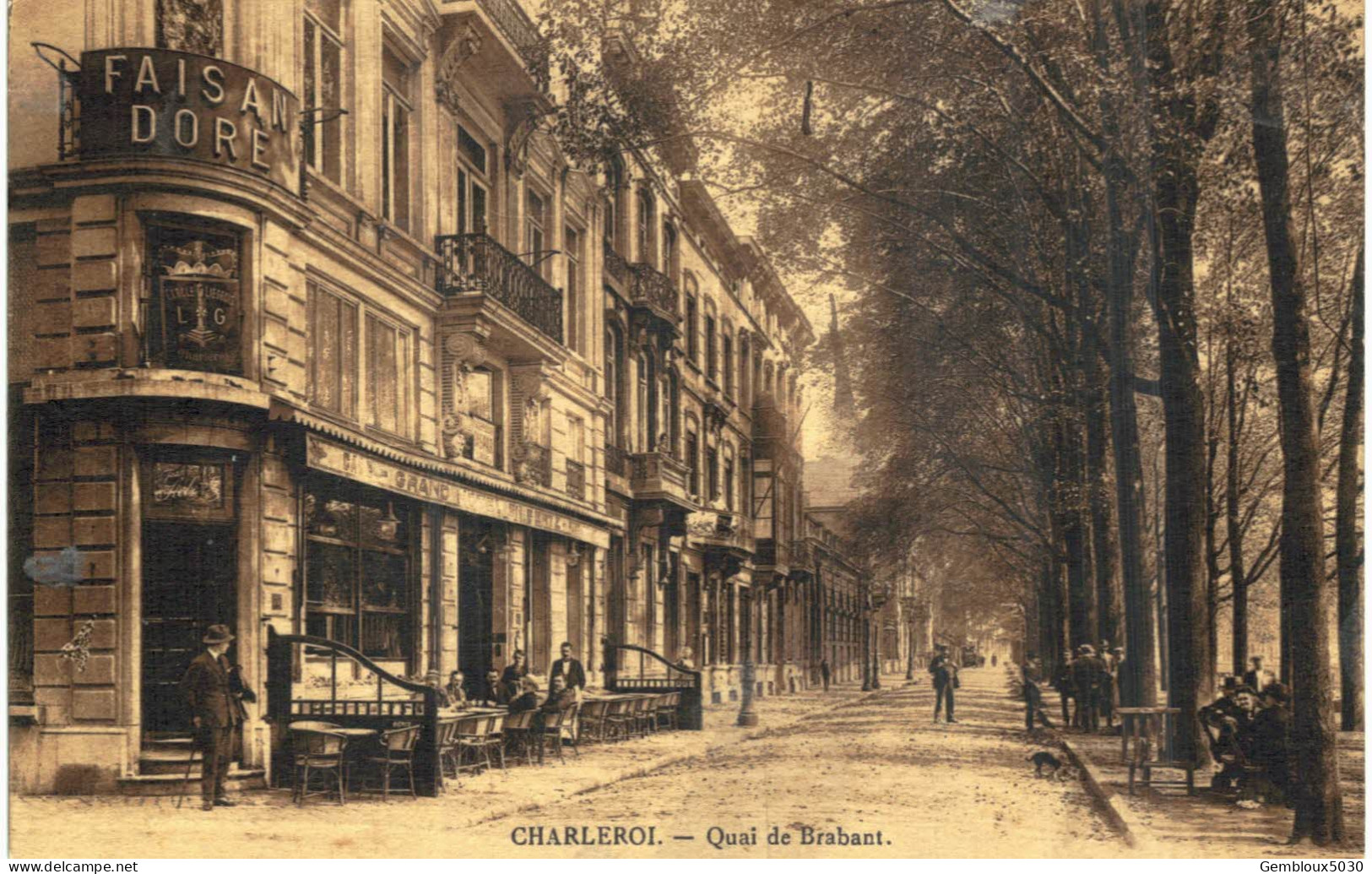 (131) Charleroi  Le Quai De Brabant - Charleroi
