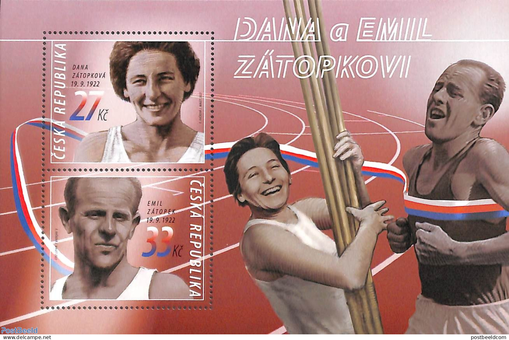 Czech Republic 2022 Sport S/s, Mint NH, Sport - Sport (other And Mixed) - Other & Unclassified