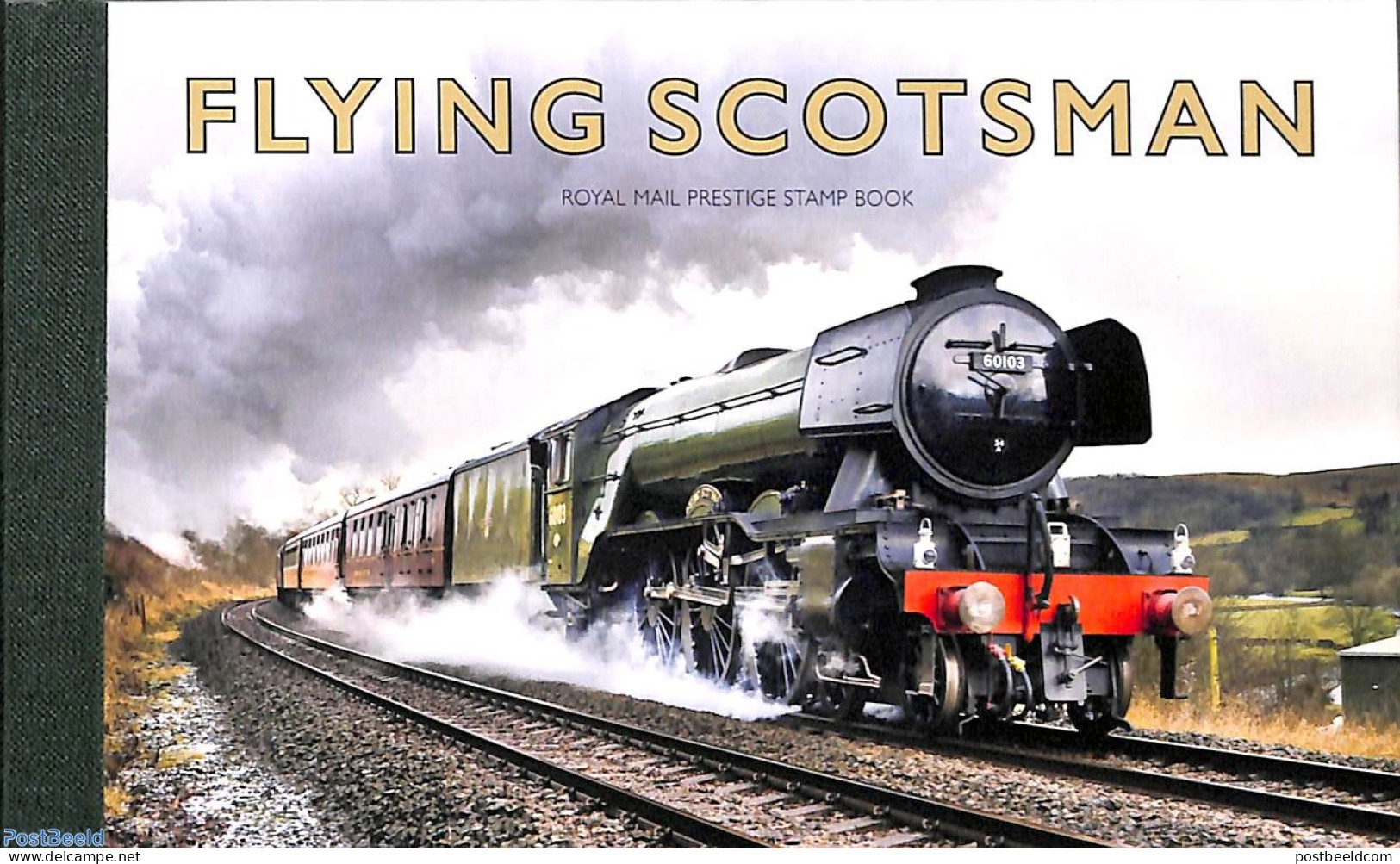 Great Britain 2023 Flying Scotsman Prestige Booklet, Mint NH, Transport - Stamp Booklets - Railways - Unused Stamps