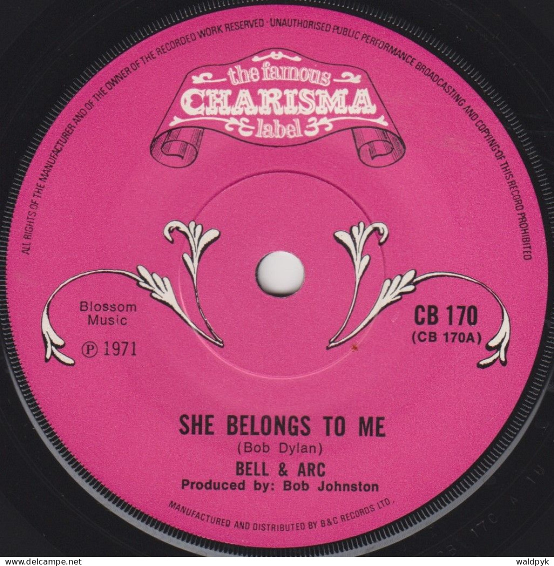 BELL & ARC - She Belongs To Me - Sonstige - Englische Musik