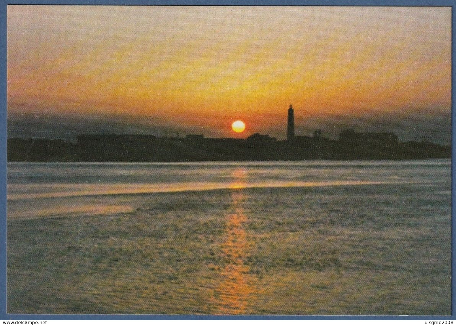 Gafanha Da Nazaré, Aveiro - Pôr Do Sol Sobre A Barra - Aveiro