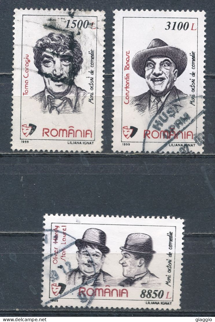 °°° ROMANIA - Y&T N° 4563/66 - 1999 °°° - Gebraucht