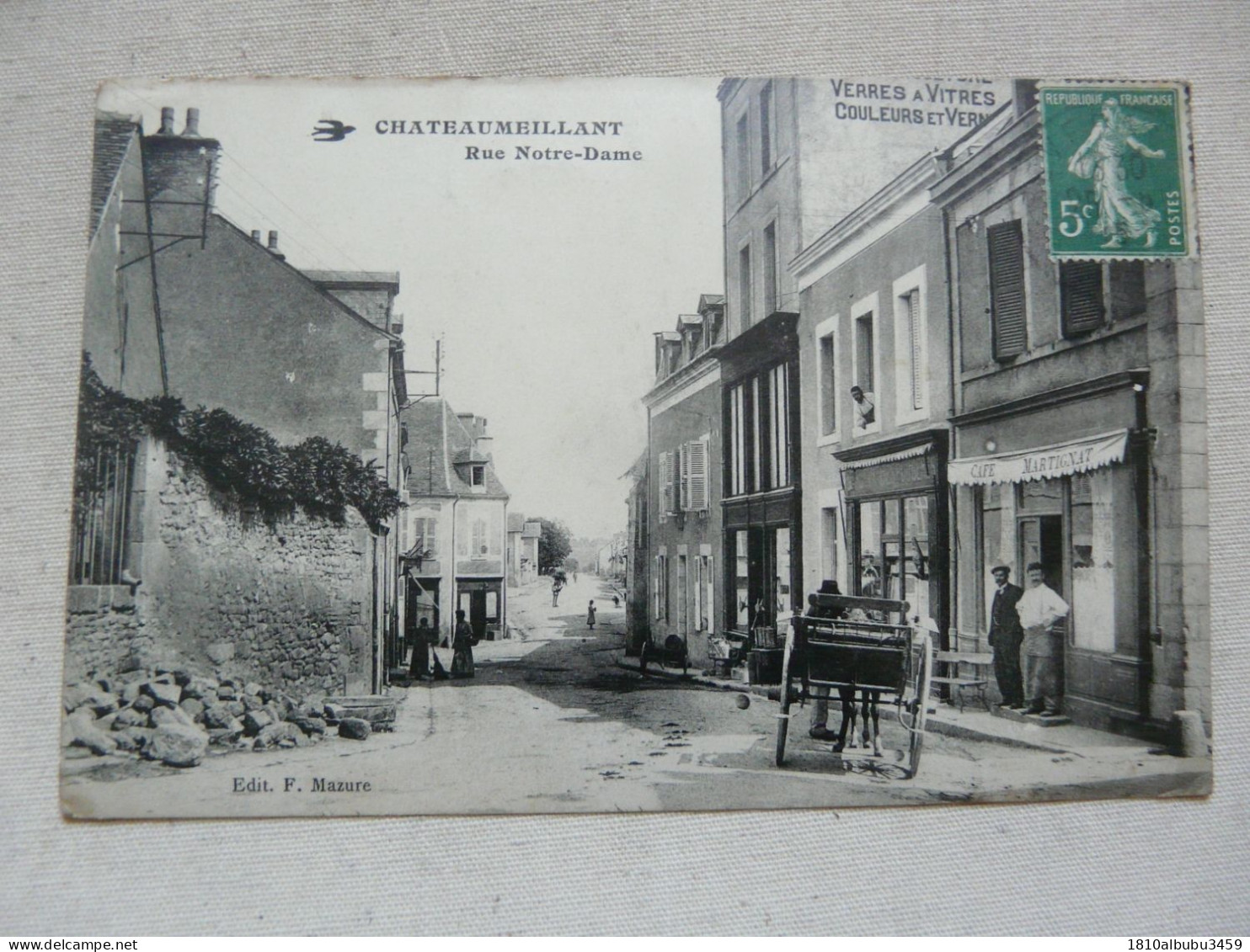 CPA 18 CHER  - CHATEAUMEILLANT : Rue Notre-Dame - Châteaumeillant