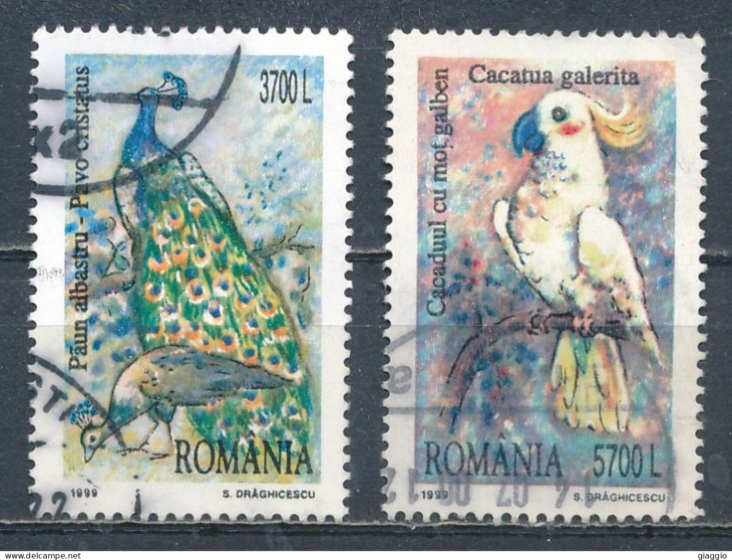 °°° ROMANIA - Y&T N° 4538/39 - 1999 °°° - Oblitérés