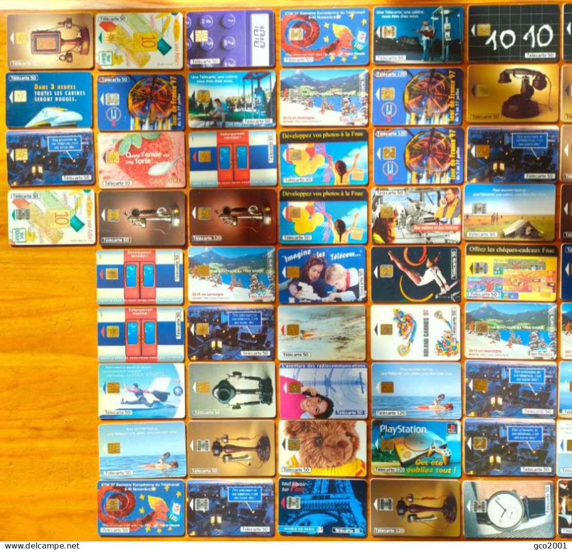 LOT / COLLECTION DE 103 TELECARTES PUBLIQUES FRANCE DIFERENTES DE 1997 - 1997