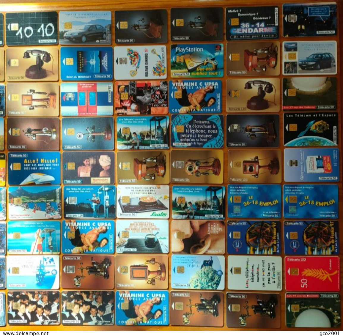 LOT / COLLECTION DE 103 TELECARTES PUBLIQUES FRANCE DIFERENTES DE 1997 - 1997