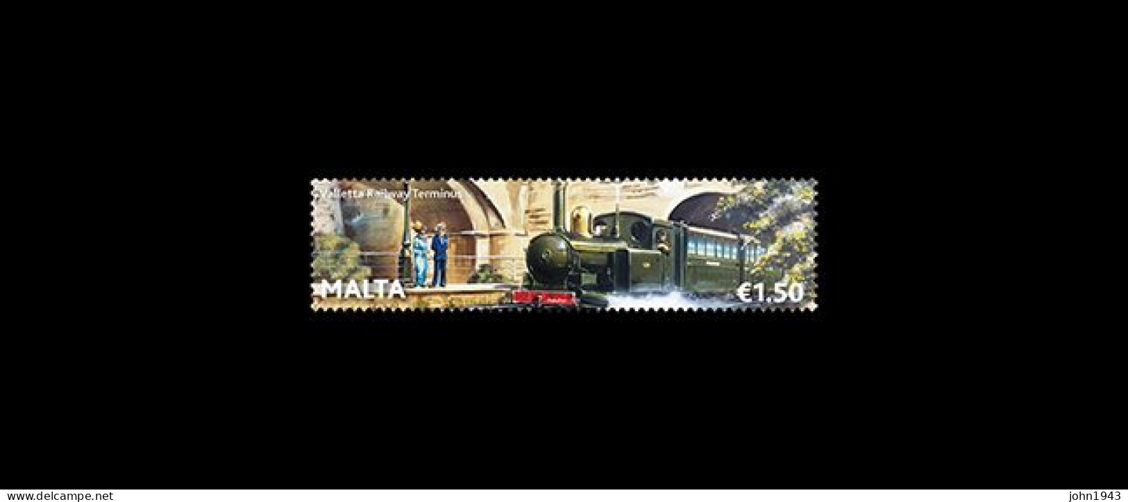 MALTA 2023 The Malta Railway 1883-1931 MINI SHEET Mint NH VF SG 2237/41 - Malta