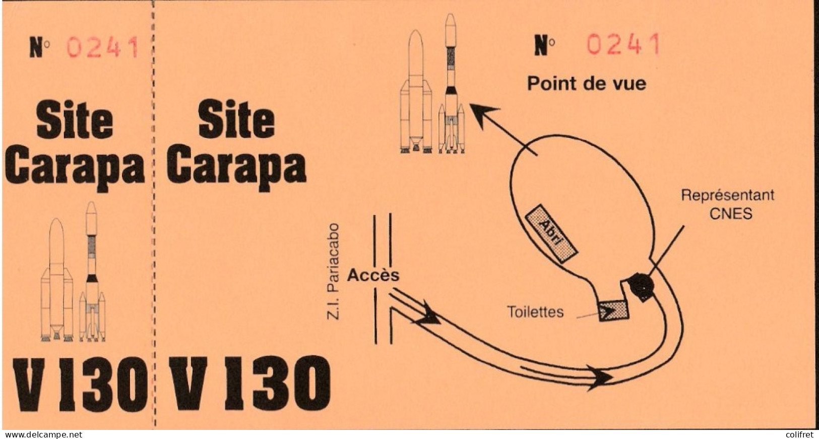 Arianespace  -  Lancement Ariane 5  -  V 130  -  Satellitte GE - 7  -  Satellite Astra 2B - Andere & Zonder Classificatie