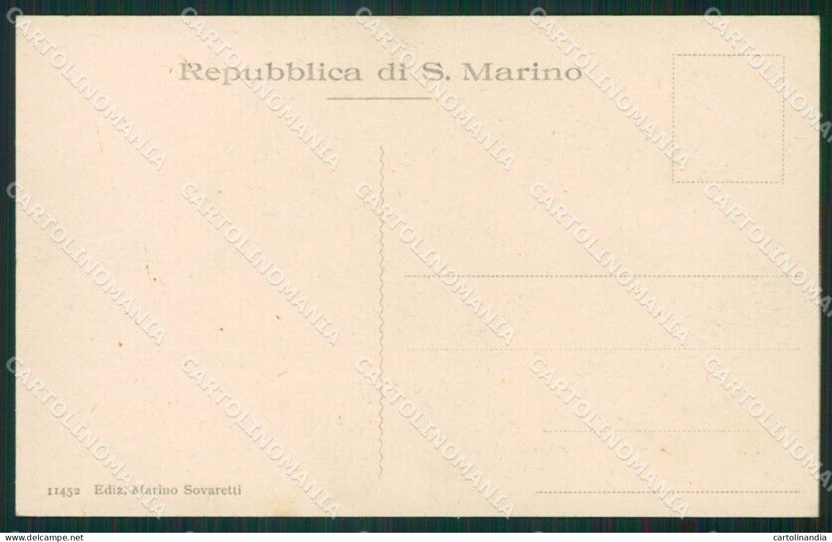 San Marino Convento Cappuccini Cartolina MQ5387 - Saint-Marin