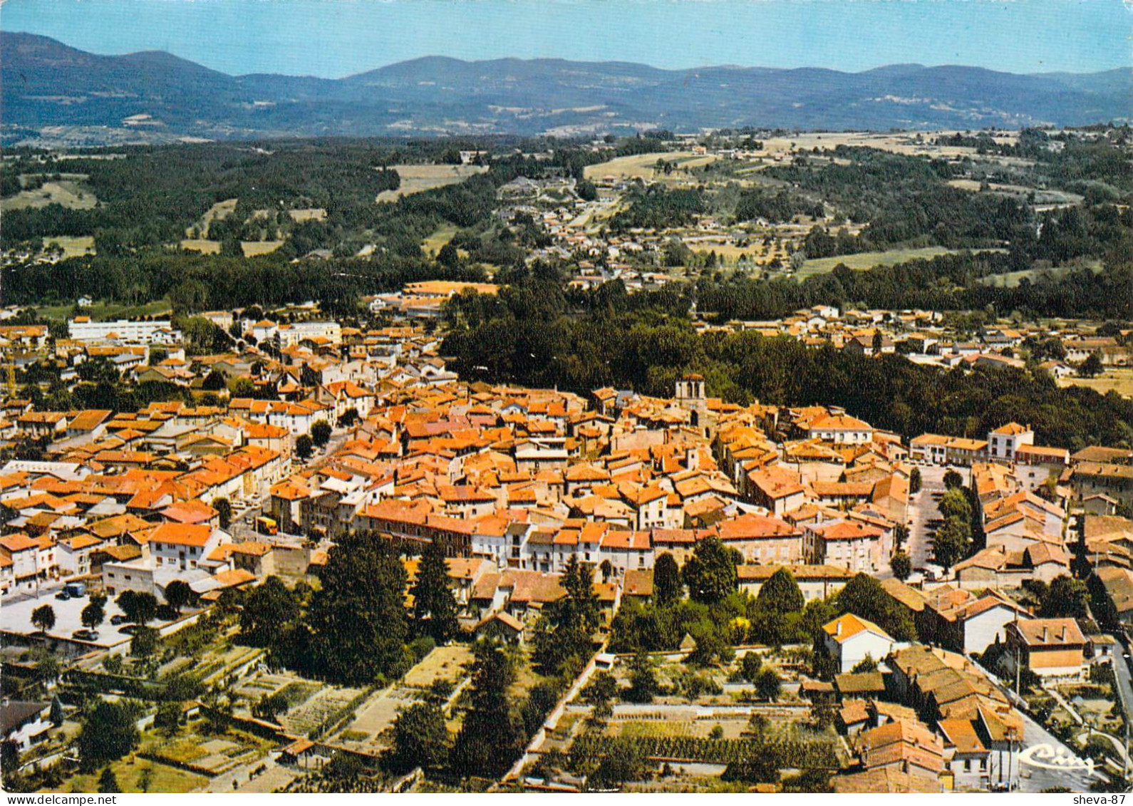 63 - Courpière - Vue Générale Aérienne - Courpiere