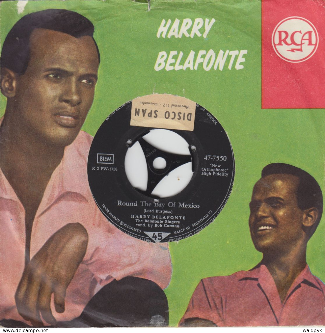 HARRY BELAFONTE - Roubd The Bay Of Mexico - Autres - Musique Anglaise