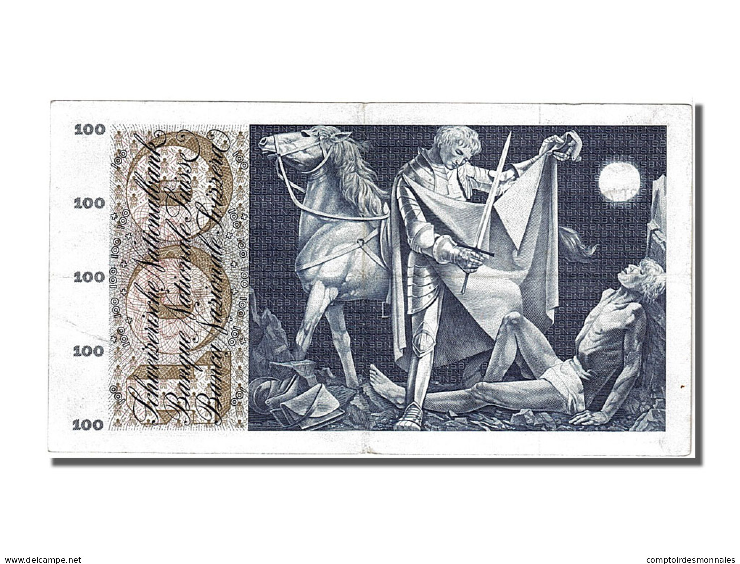Billet, Suisse, 100 Franken, 1965, 1965-01-21, TTB+ - Svizzera