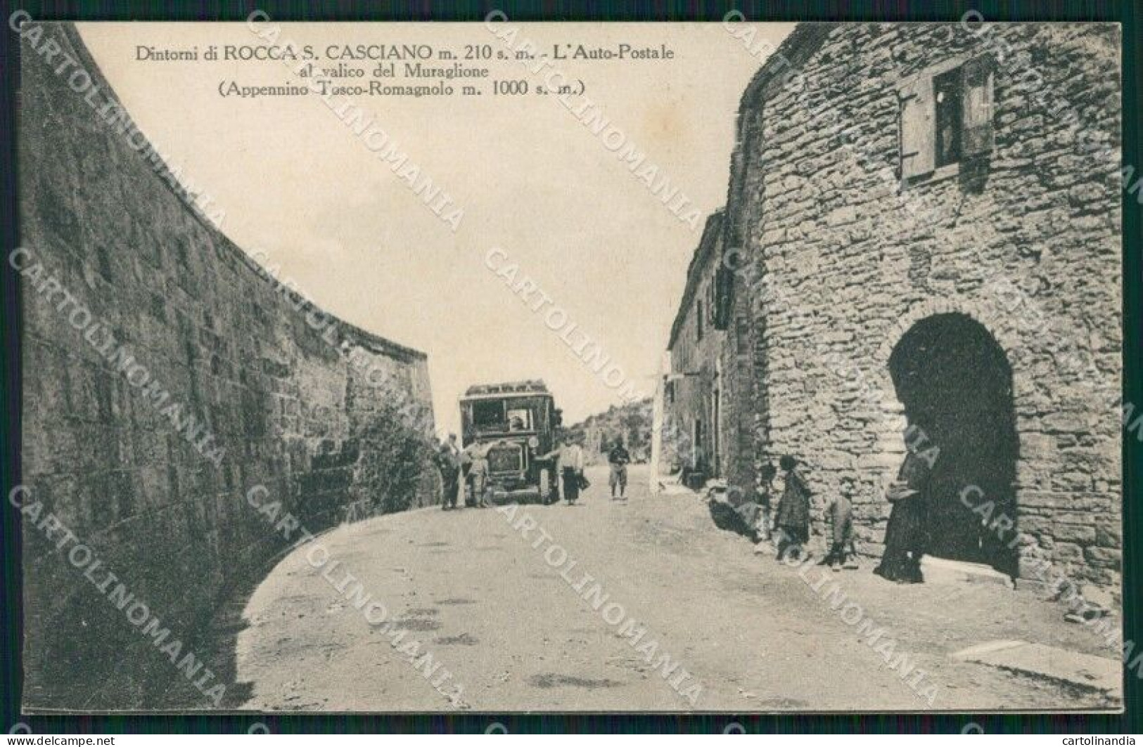 Forlì Rocca San Casciano Autopostale Cartolina QZ4649 - Forlì