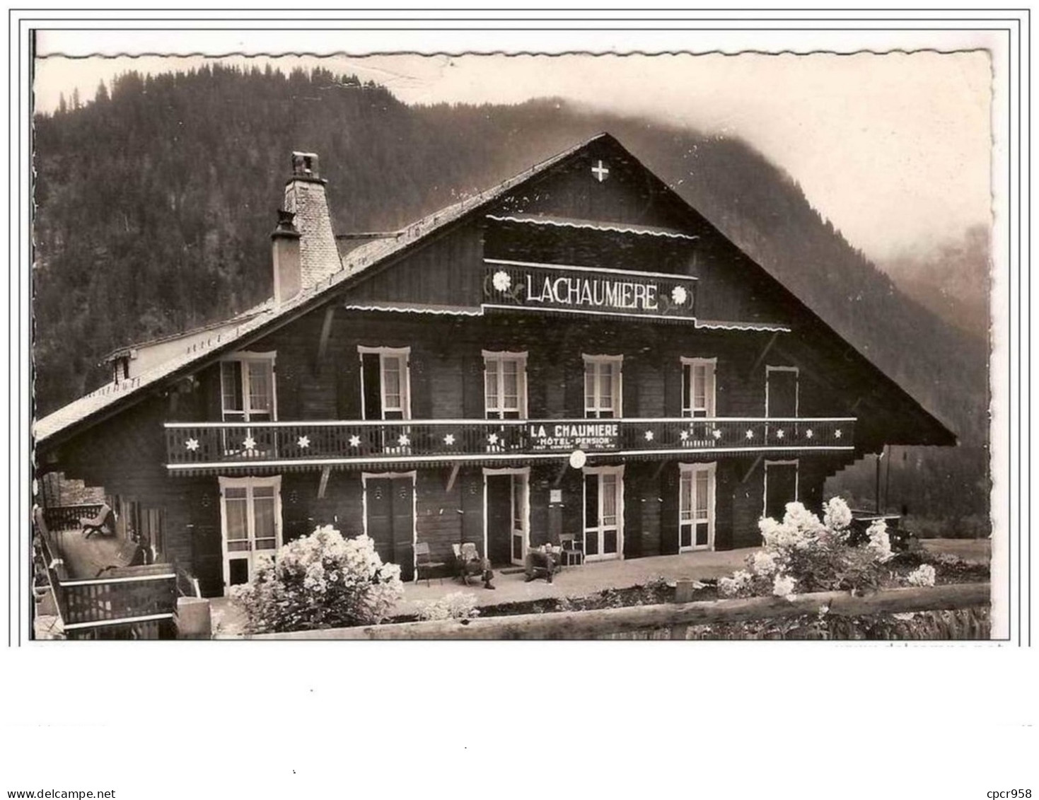 74.CHATEL.""""LA CHAUMIERE"""".CPSM. - Châtel