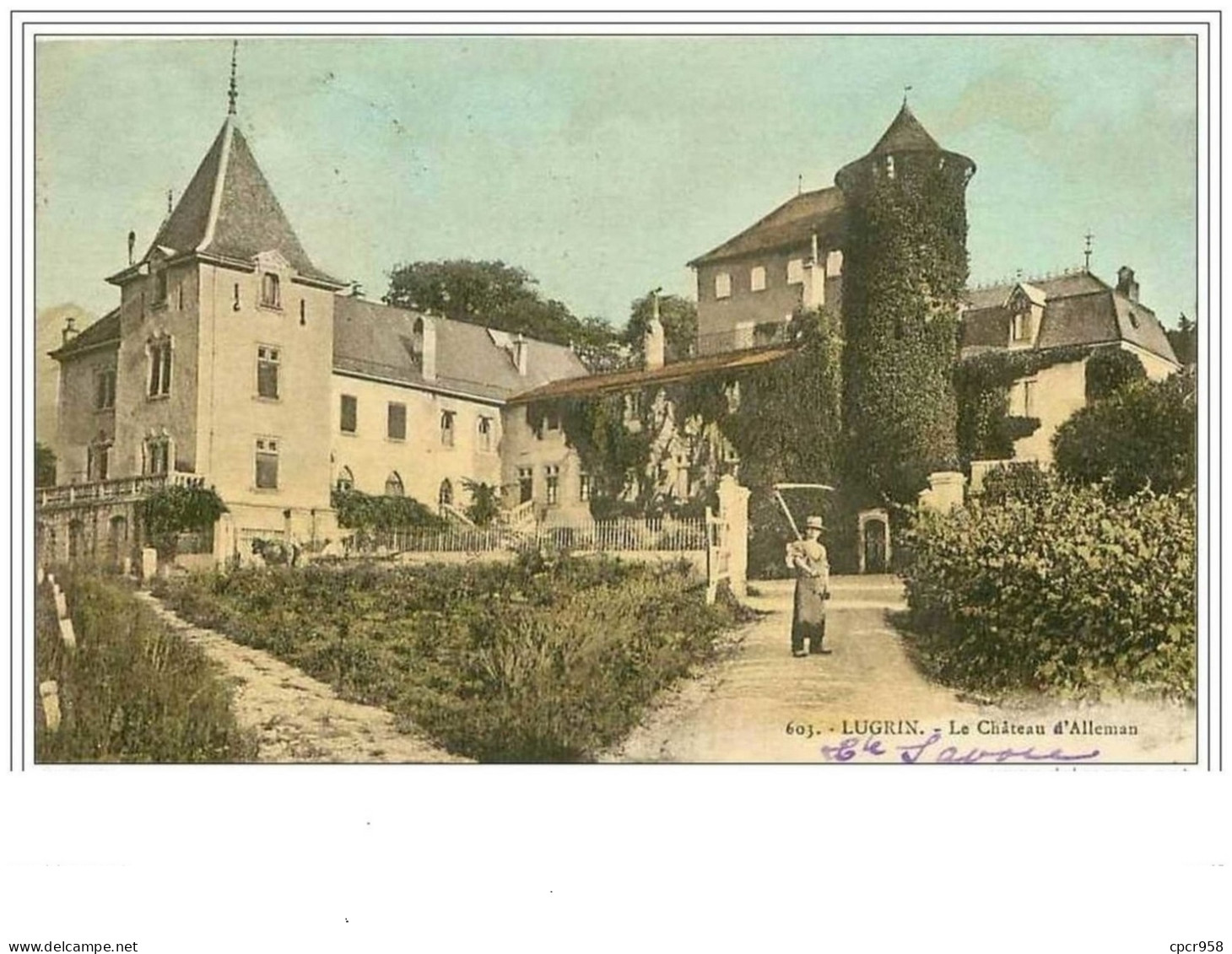 74.LUGRIN.LE CHATEAU D'ALLEMAN - Lugrin