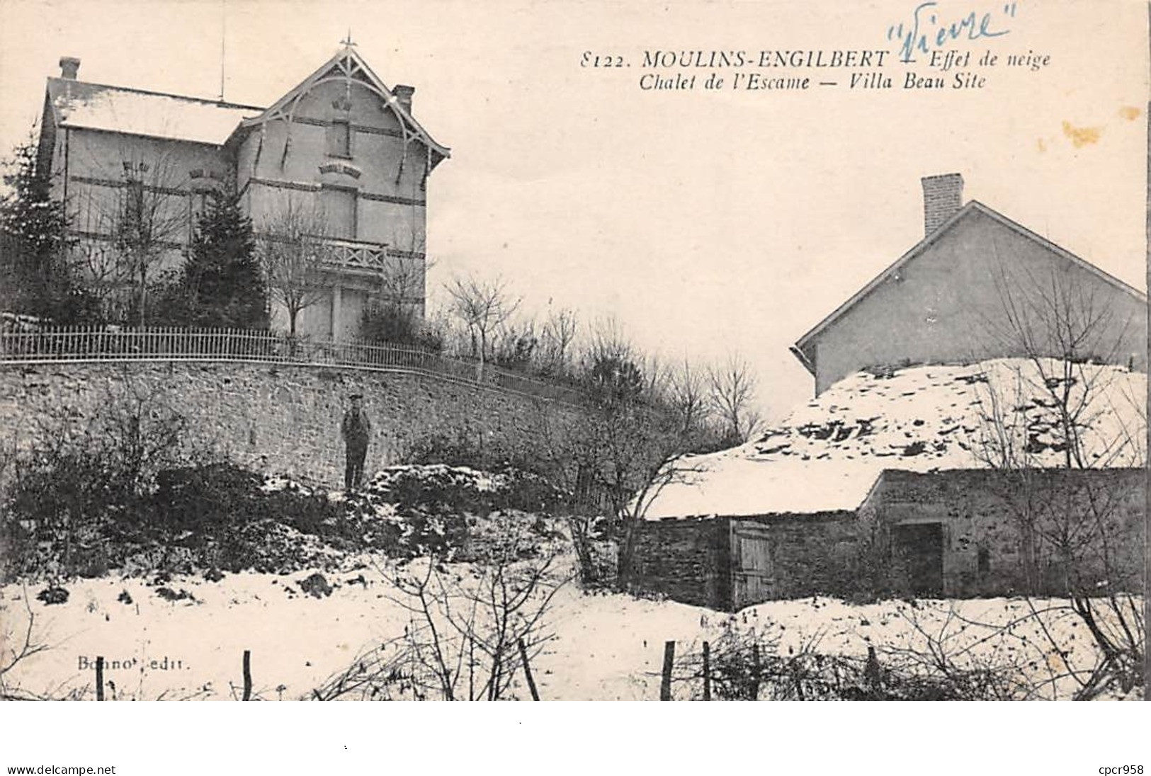 58. N°205696. Moulins Engilbert. Effet De Neige. Chalet De L'escame. Villa Beau Site - Moulin Engilbert