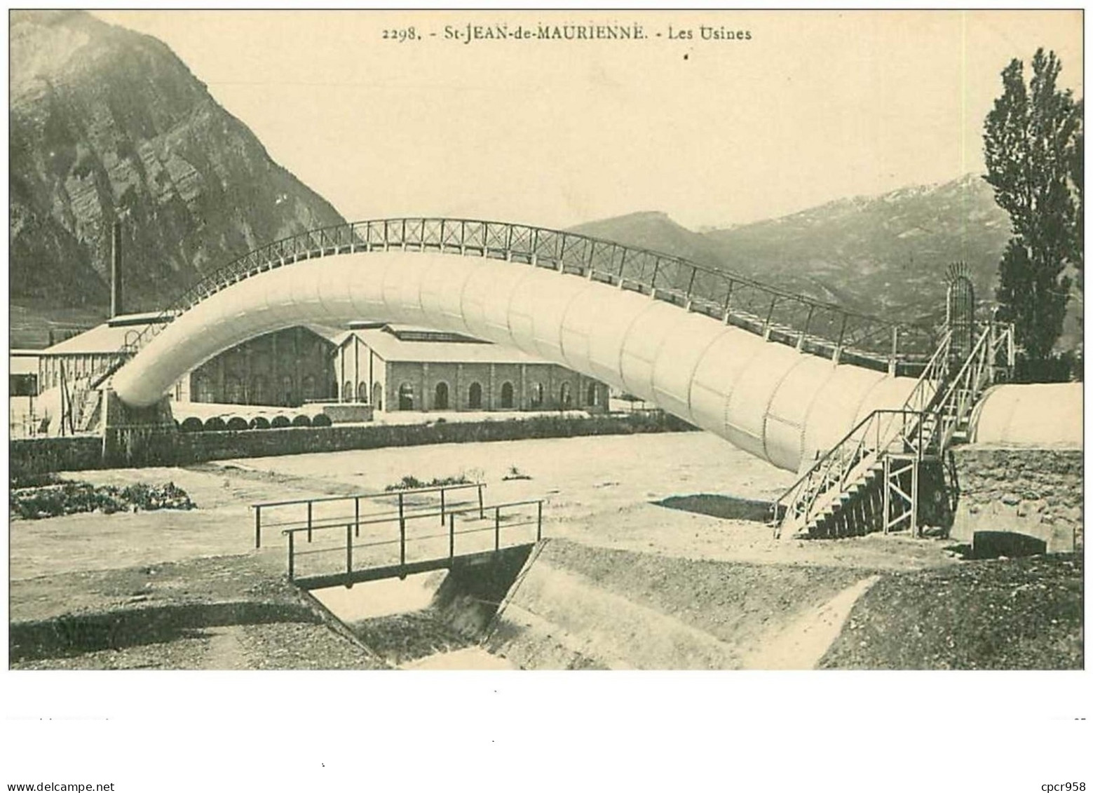 73.SAINT JEAN DE MAURIENNE.n°10503.LES USINES - Saint Jean De Maurienne