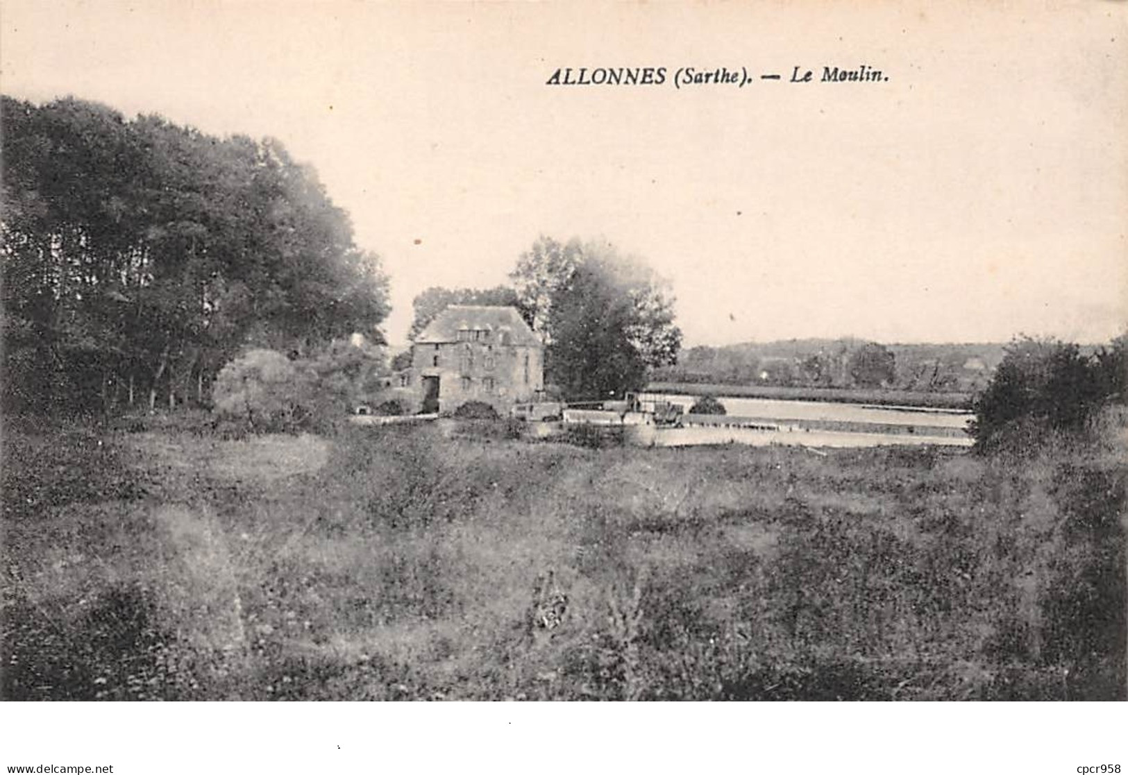 72. N°205911. Allonnes. Le Moulin - Allonnes