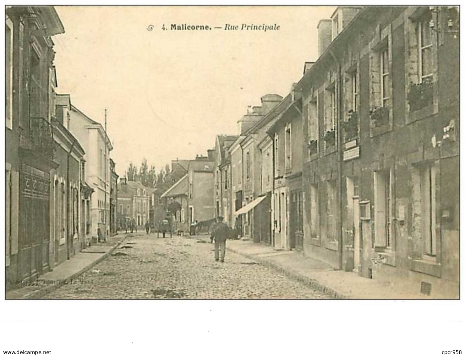 72.MALICORNE.n°83.RUE PRINCIPALE - Malicorne Sur Sarthe