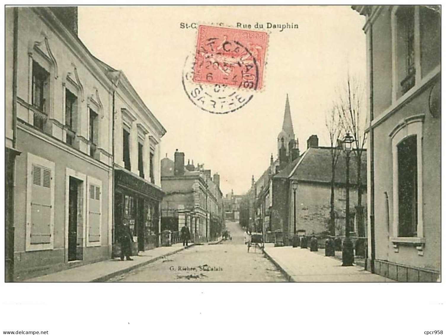 72.SAINT-CALAIS.n°75.RUE DU DAUPHIN - Saint Calais