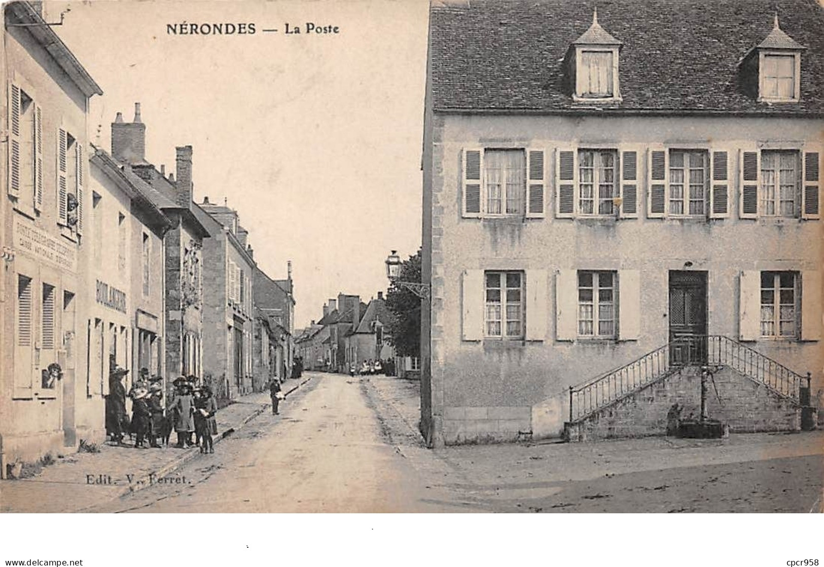 18 - N°110920 - Nérondes - La Poste - Nérondes