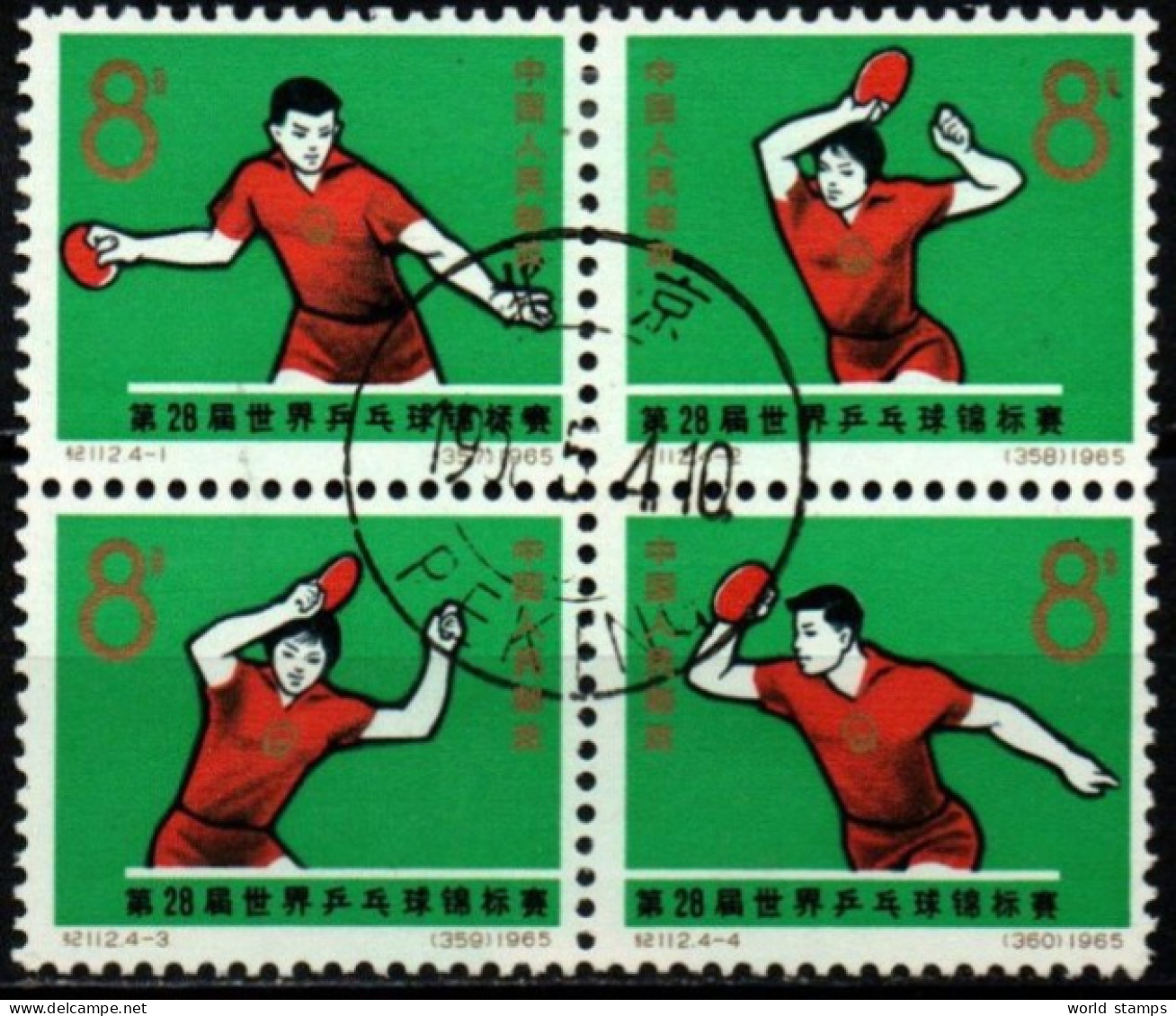 CHINE 1965 O - Usati