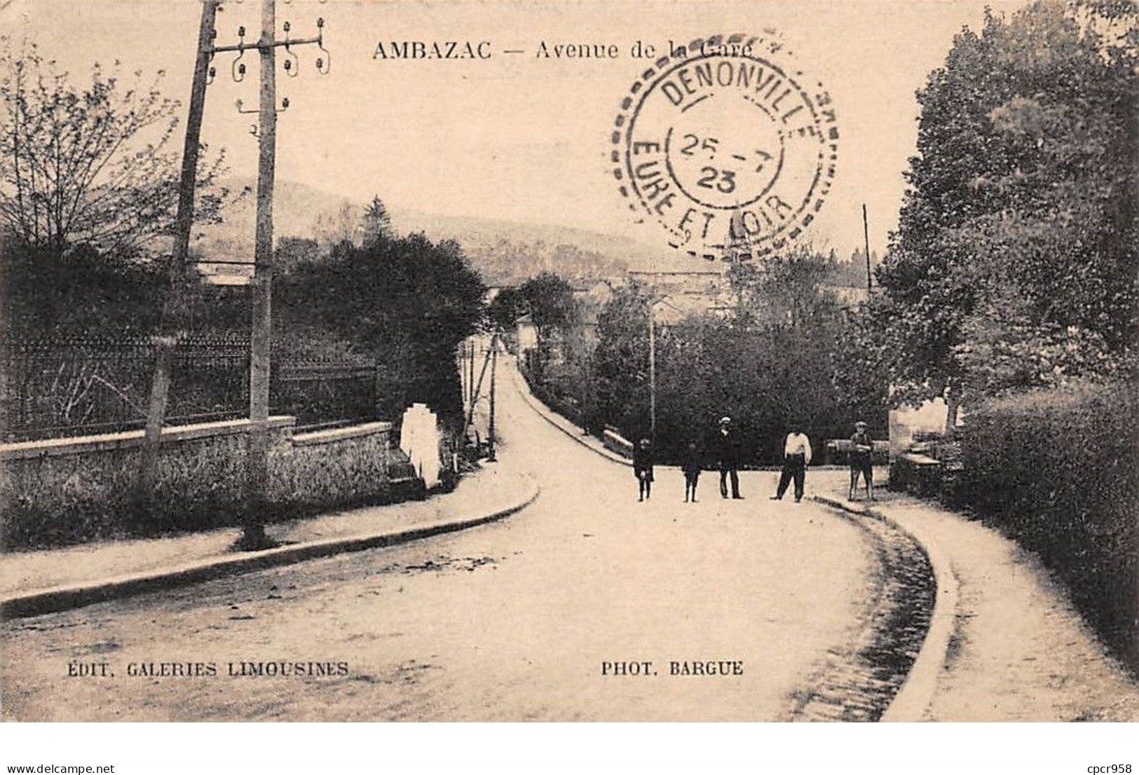 87 - N°111643 - Ambazac - Avenue De La Gare - Ambazac