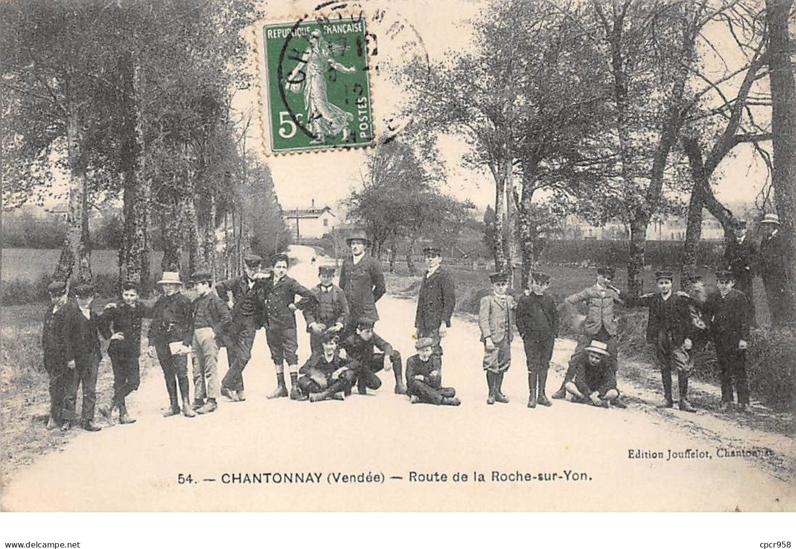 85 - N°111624 - Chantonnay - Route De La Roche-sur-Yon - Chantonnay