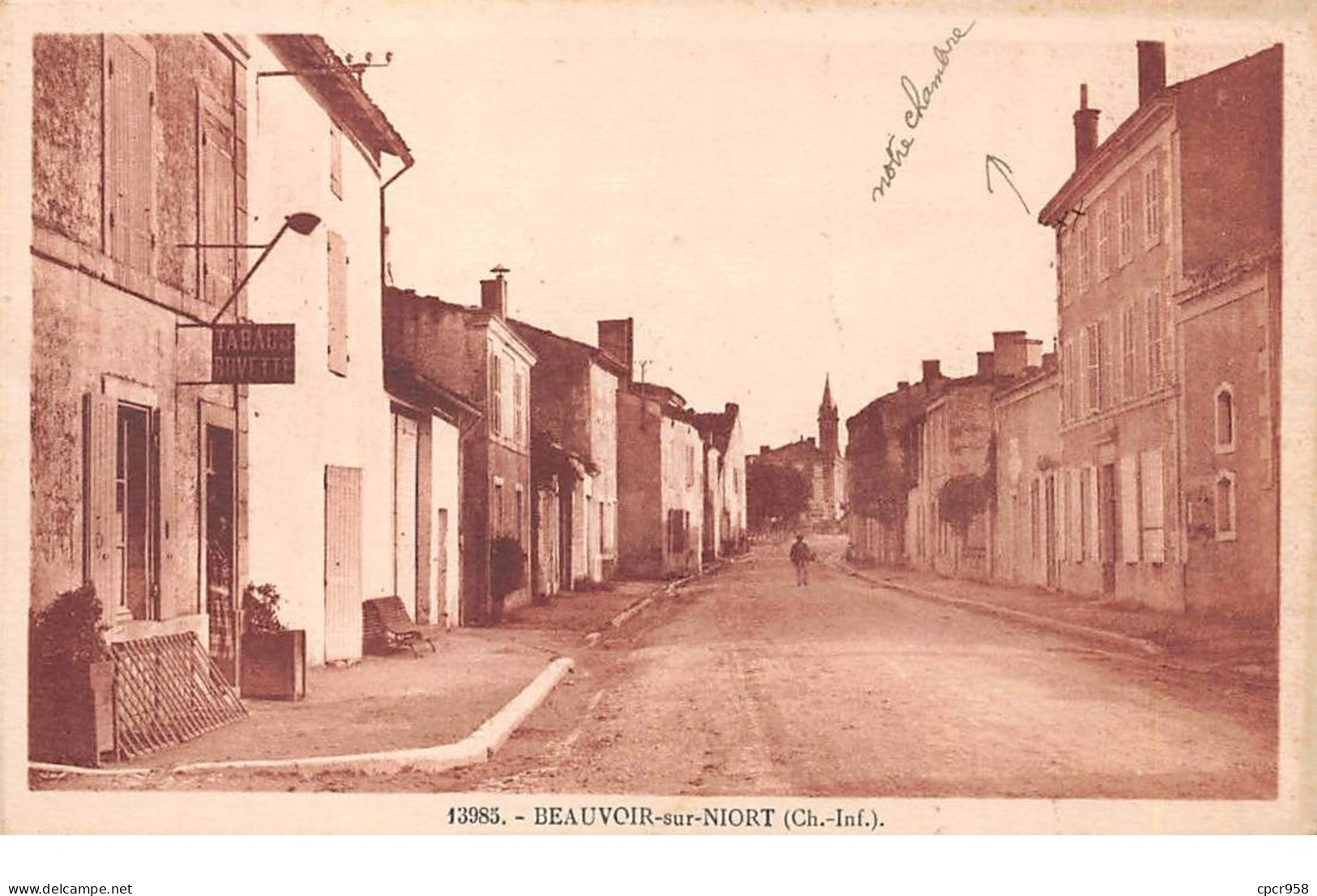 79 - N°111583 - Beauvoir-sur-Niort - Vue Intérieure Depuis La Rue - Beauvoir Sur Niort