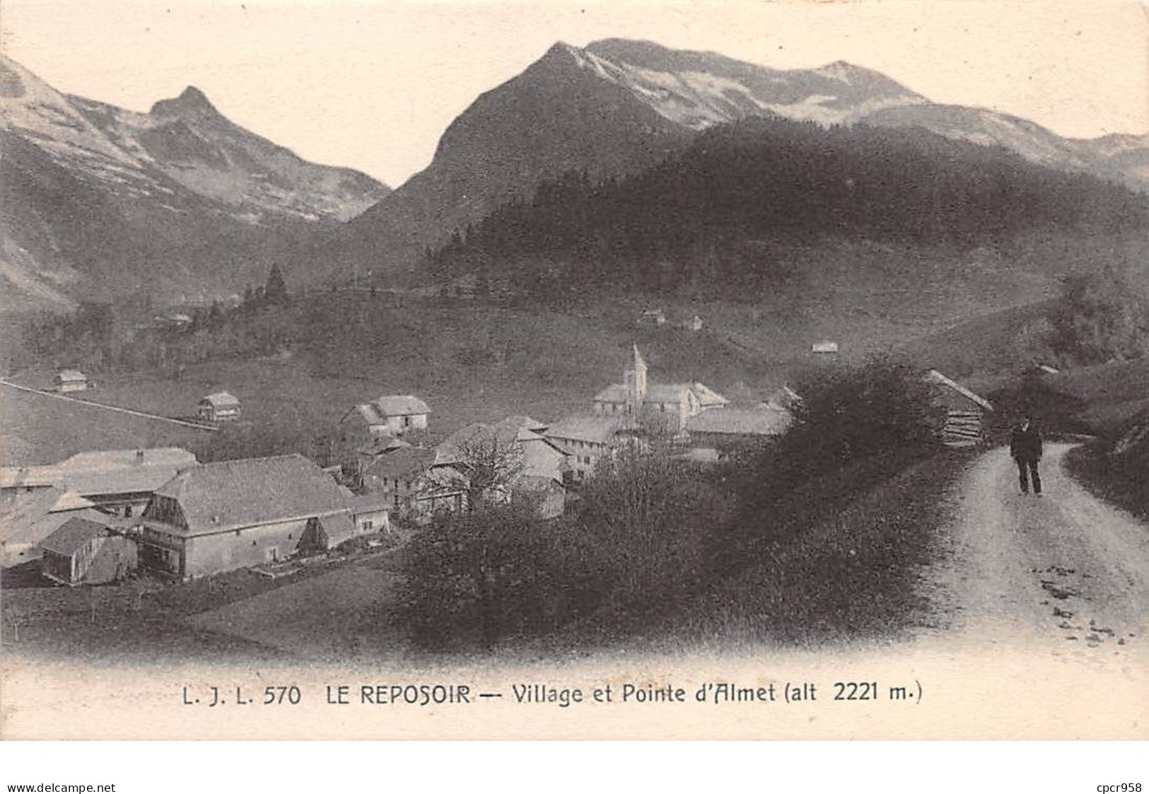 74 - N°111494 - Le Reposoir - Village Et Pointe D'Almet (Alt 2221m) - Bonne