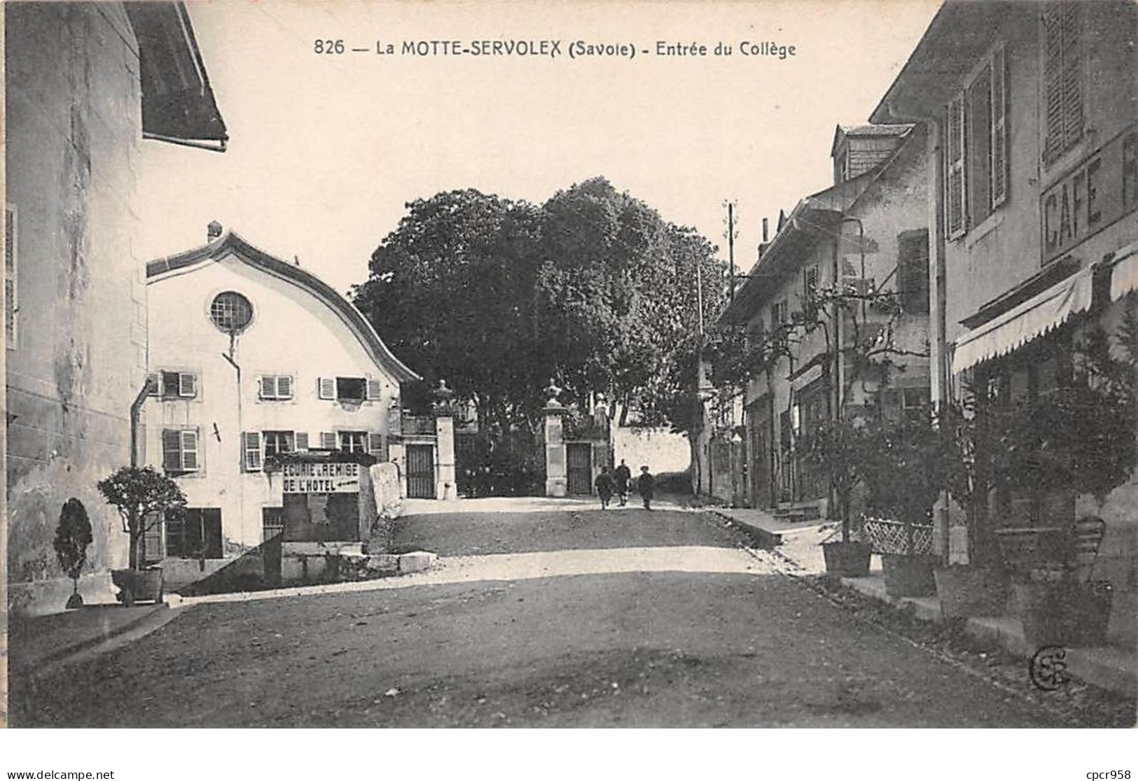 73 - N°111487 - La Motte-Servolex - Entrée Du Collège - La Motte Servolex