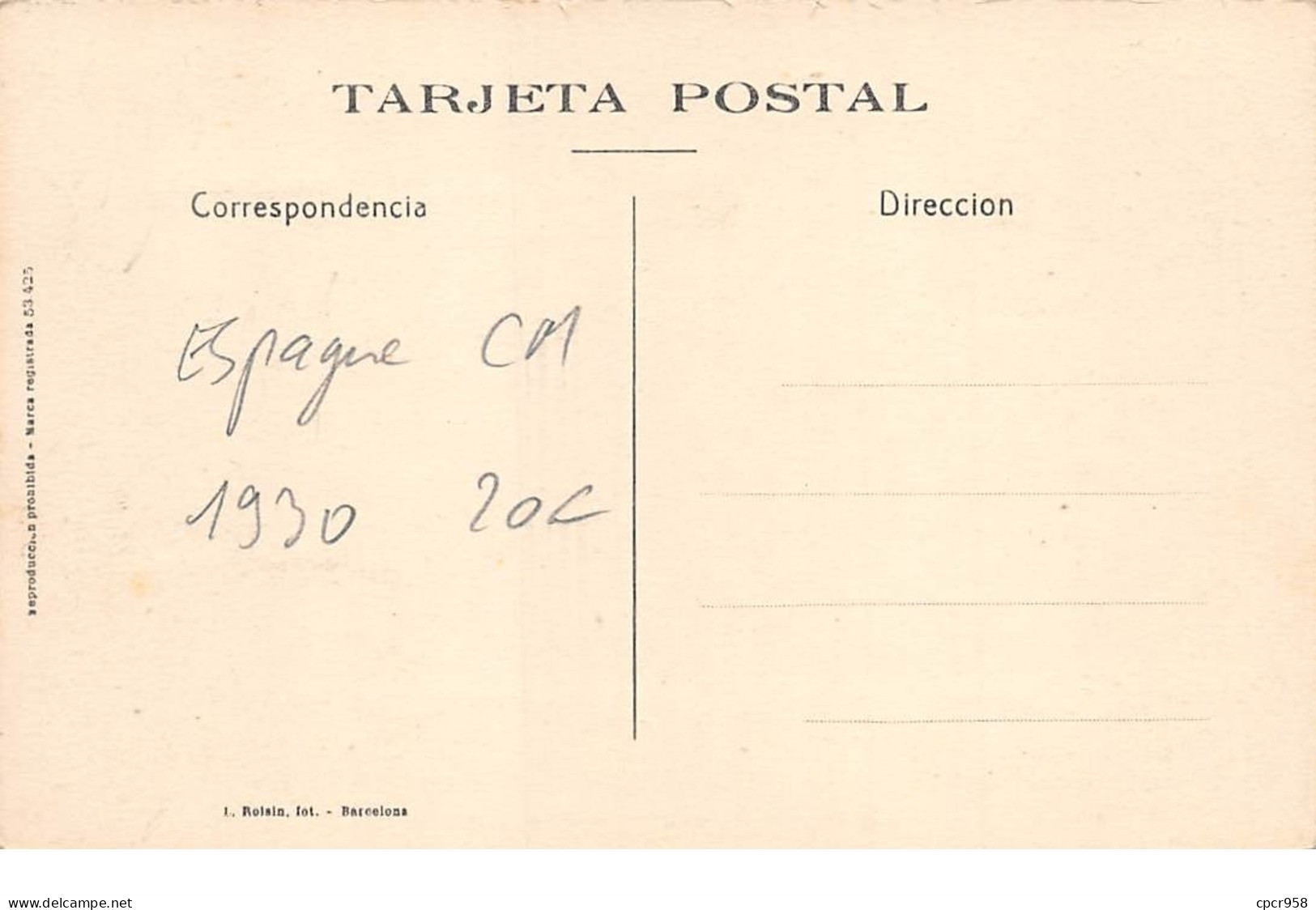 ESPAGNE .CARTE MAXIMUM. N°207786. 1930. Cachet Sevilla. Pro Union Iberoamerigana - Maximum Cards