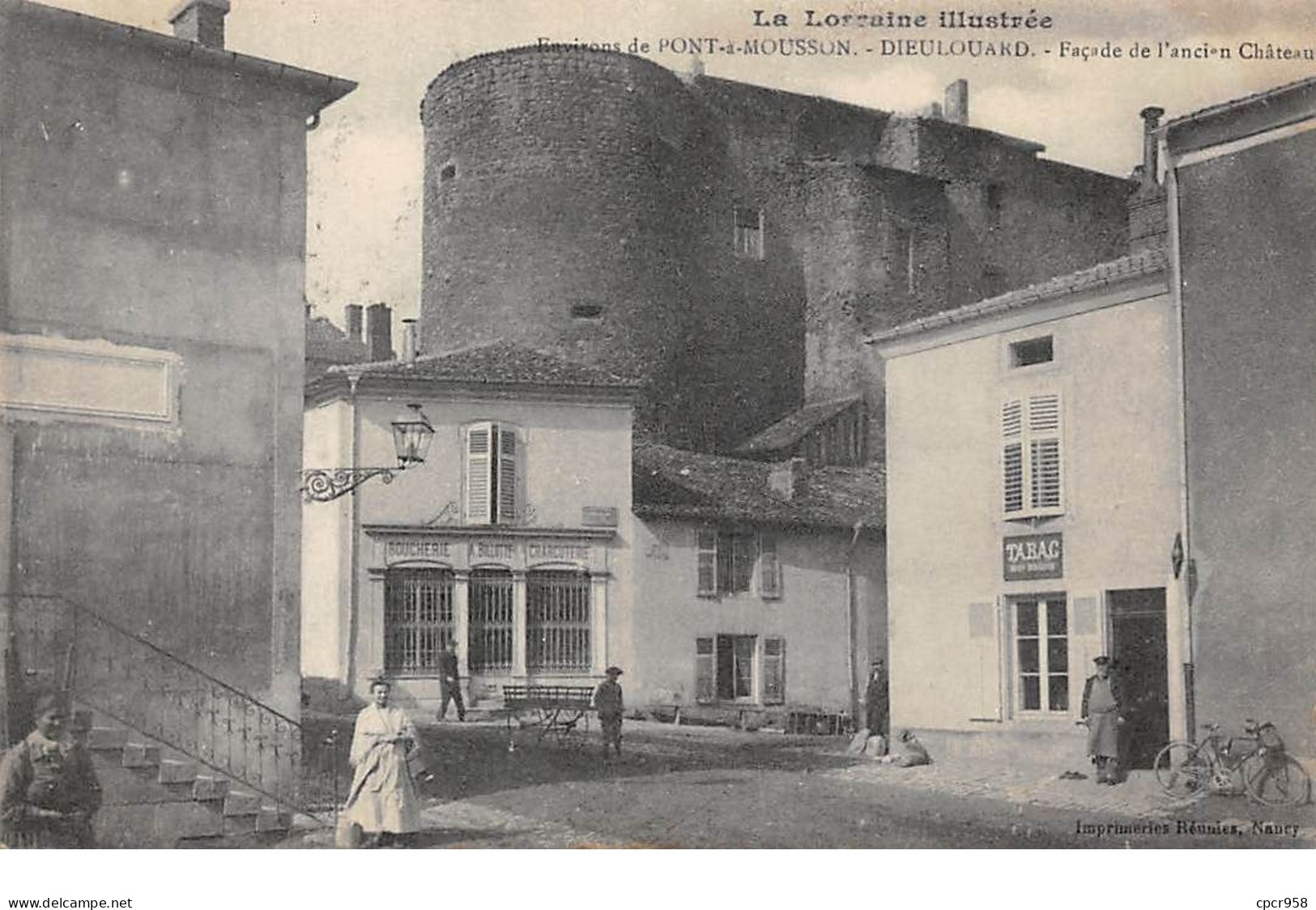 54 - N°111300 - Dieulouard - Environs De Pont-à-Mousson - Façade De L'ancien Château - Dieulouard