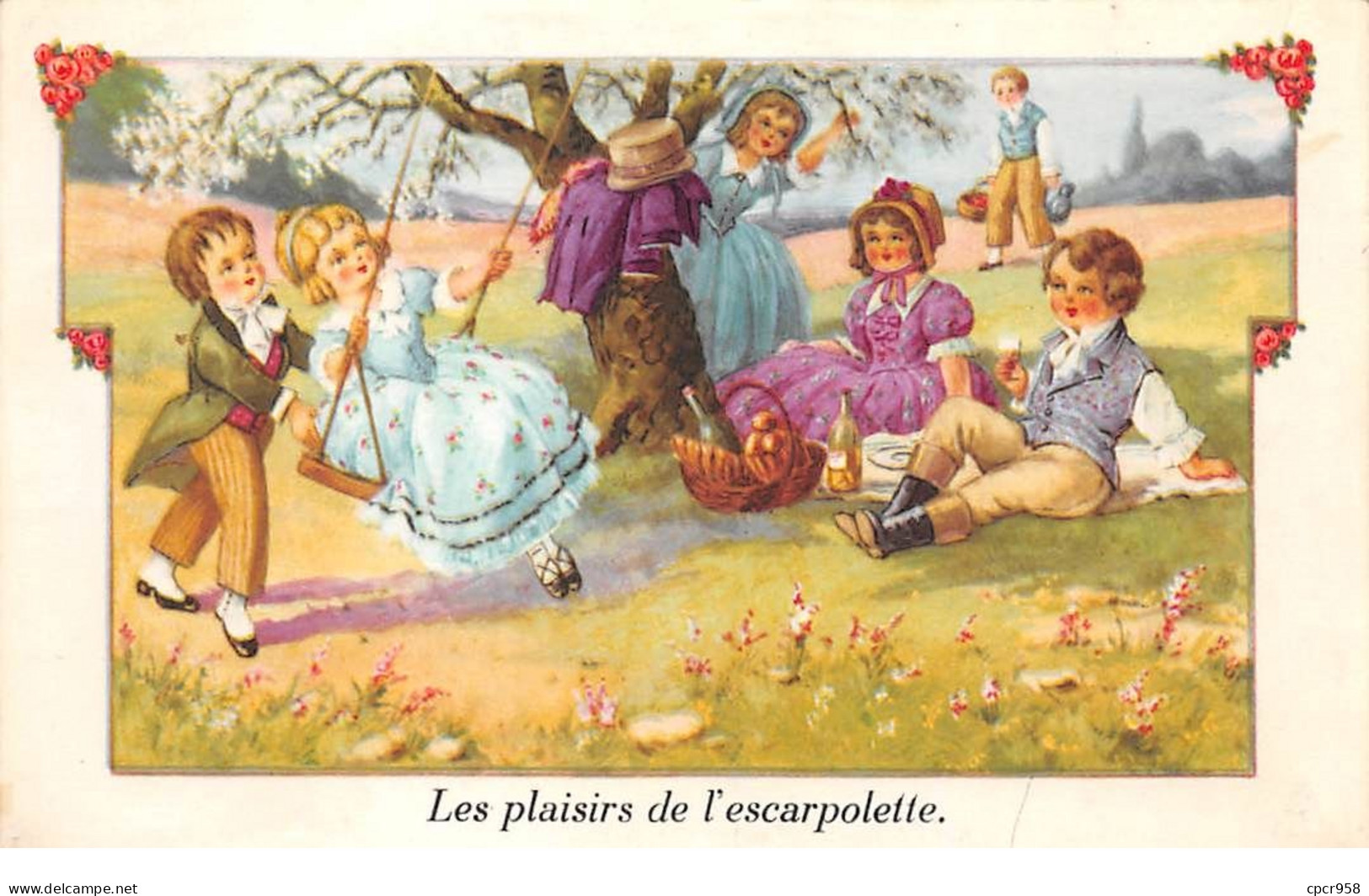 Illustrateur - N°70334  - P. Ebner - Les Plaisirs De L'escarpolette - Ebner, Pauli